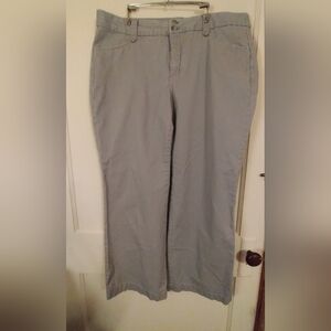 Eddie Bauer Women's Blakely Fit, Size 16 Short, Casual Cotton/ 3% Spandex Pants